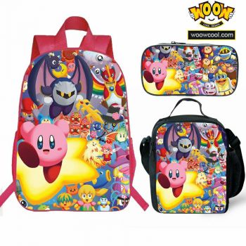 Kirby's Bookbags 3D printed 16" waterproof backpack