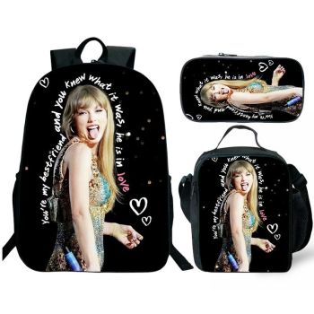 Taylor Swift Backpack For School Waterproof Bookbag Lunchbox Boy Gifts Idea Taylor Swift backpack